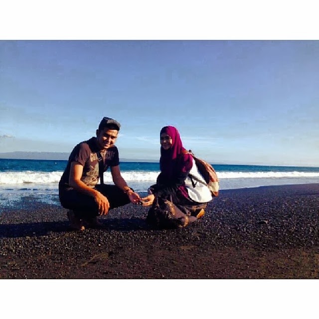 Diana Amir serta suaminya pergi ke Surabaya dan Bali di 
