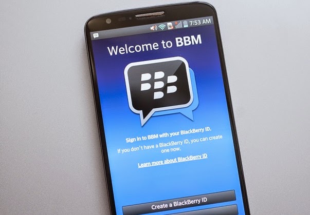 Cara Membuat Akun Blackberry ID di BBM Android