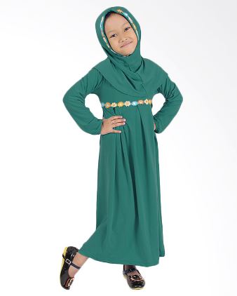 33 Gambar Model Baju  Muslim  Anak  Perempuan  Terbaru  2021
