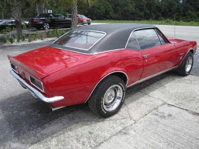 chevrolet camaro klasik tahun 1967