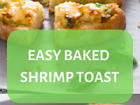 EASY BAKED SHRIMP TOAST