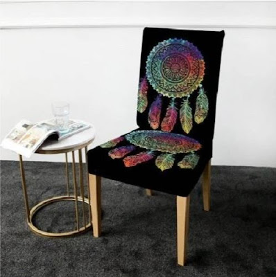 Bohemian Dreamcatcher Chair Cover