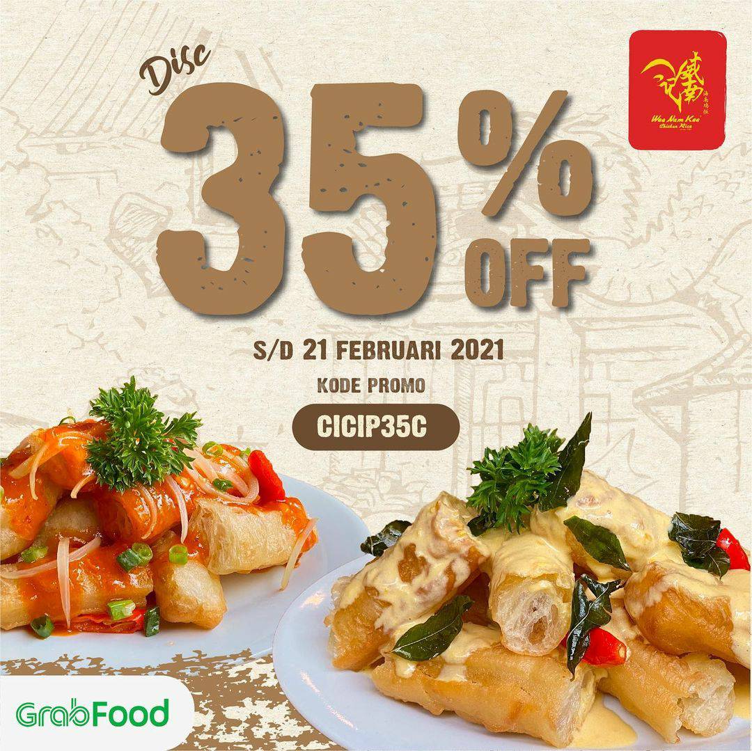 WEE NAM KEE Spesial Promo GRABFOOD! Diskon 35%