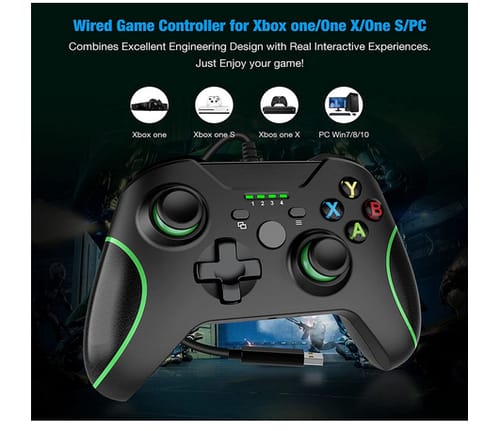 Y Team Wired Xbox One Game Controller with Audio Jack