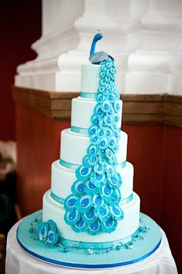 Peacock Wedding Cakes