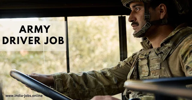 army driver job