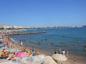 Praia de Cannes - Nice - França