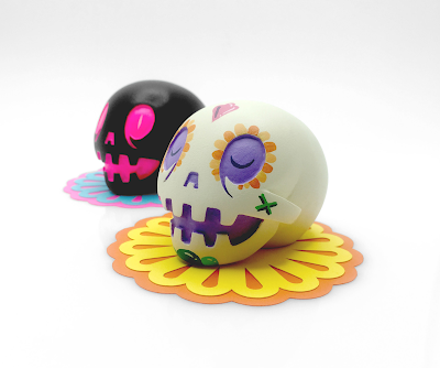 Night & Day Calaverita Mini Resin Figure Set by The Beast Brothers