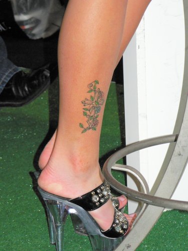 2009 under ankle tattoos