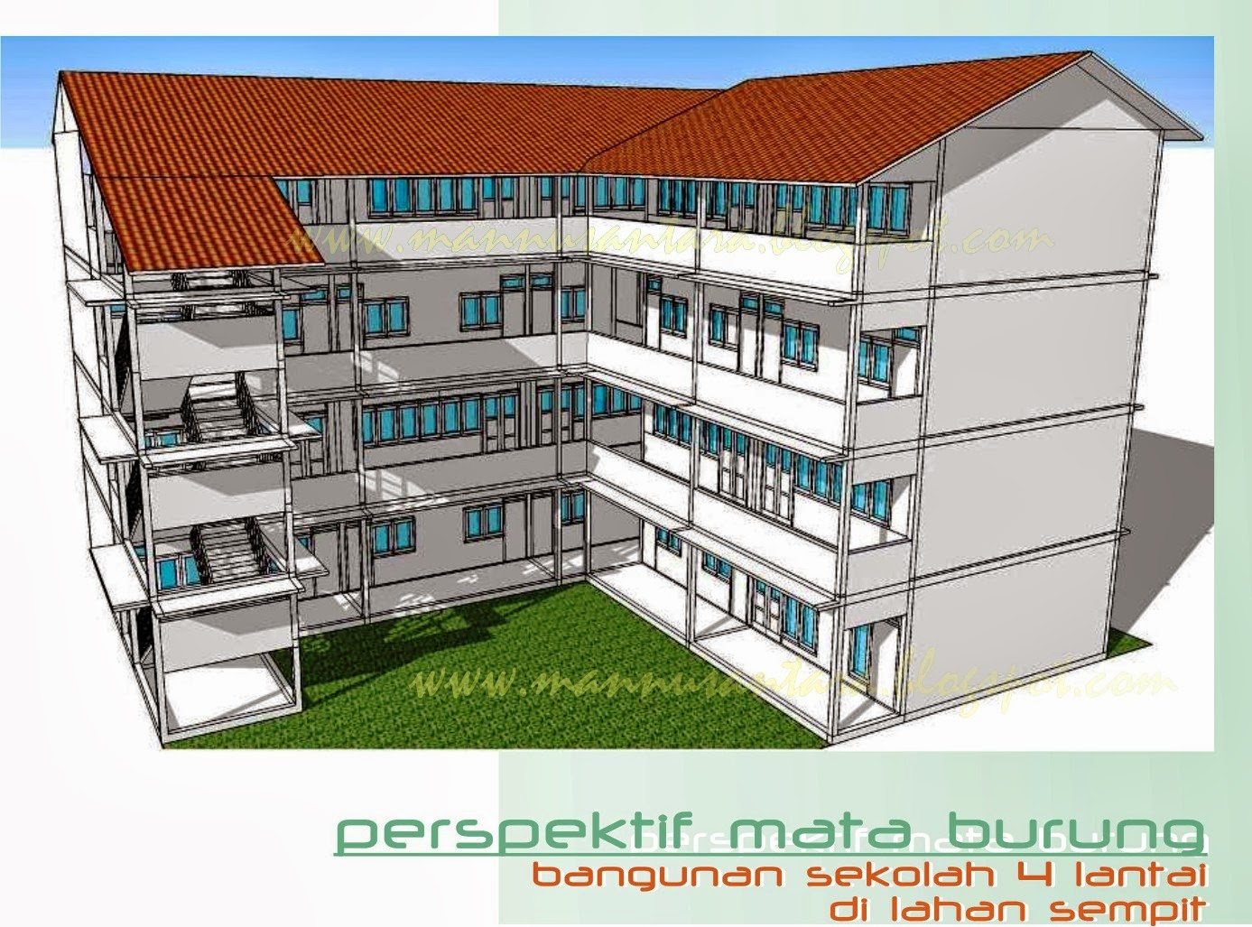 ManNusantara Design Indonesia Desain  bangunan Sekolah  