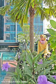 Area hijau di Best Western Premier The Hive Hotel Jakarta