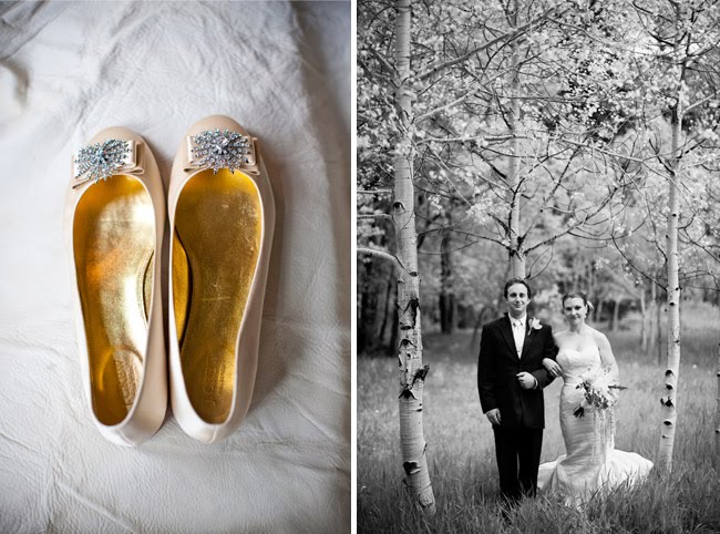 sparkly wedding shoes