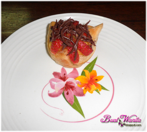 Cara Buat Puff Rangup Strawberry Chocolate Sedap - Buat Wanita