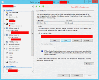 how to expand virtual hard disk in hyper-v on windows server 2012 r2