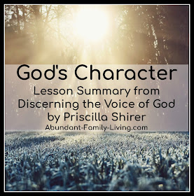 God’s Character