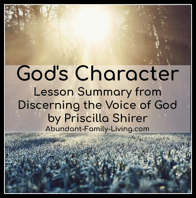 God’s Character