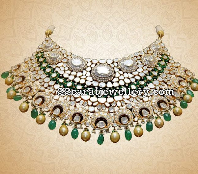 Pachi Work Choker by Vaibhav Jewellers 