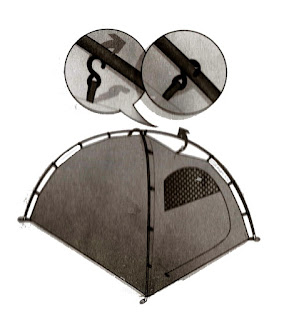 tenda camping kapasitas 2 orang