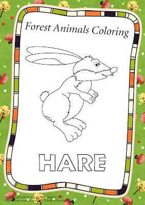 hare coloring