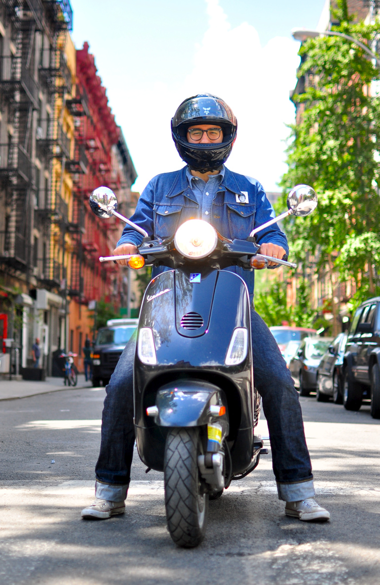 Street Gents Denim Vespa