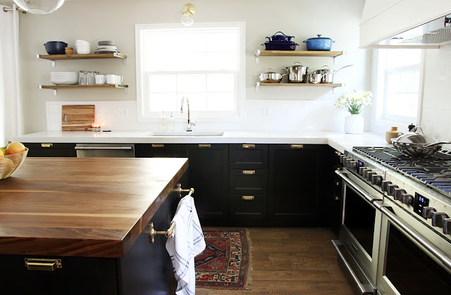 concrete countertop DIY with many different decor styles