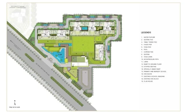 Puri Diplomatic Residences 111 Site Plan