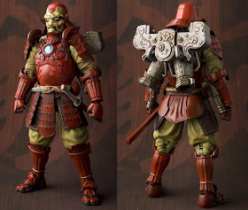 Samurai Iron Man Mark 3 Marvel Meisho Manga Realization Action Figure