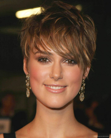 keira knightley hair color