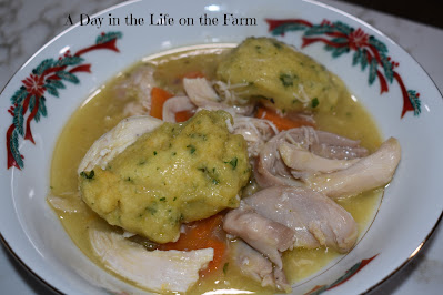 Chicken with Cornmeal Dumplings