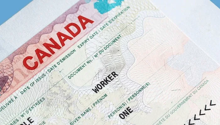 A Canadian visa.
