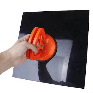 Vacuum Suction Dent Puller Cup Glass Mirror Plate Lift Repair Car 4.5 inch Works on virtually any flat, non-porous surface hown - store