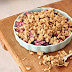 Raspberry and Cherry Crumble Pi(e) for one