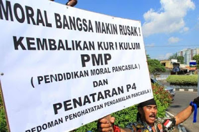 Penerapan kembali PMP menjadi aspirasi dari guru Mulai 2019 Mapel PMP Diajarkan Lagi Seperti Ini