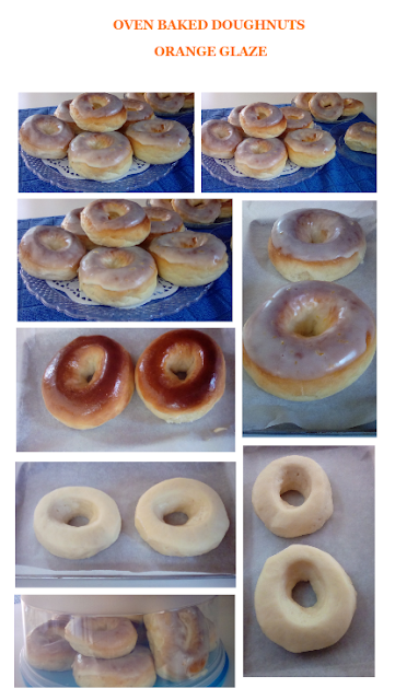  Oven Baked Dougnuts With Orange Glaze