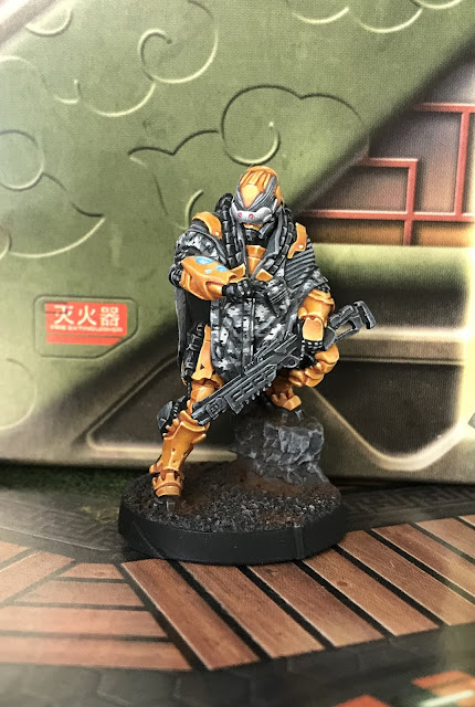 INFINITY YU JING: Zencha (Hacker) - Urban Camo - front