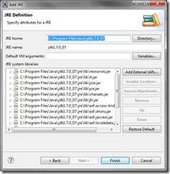 Configuración del path del jdk