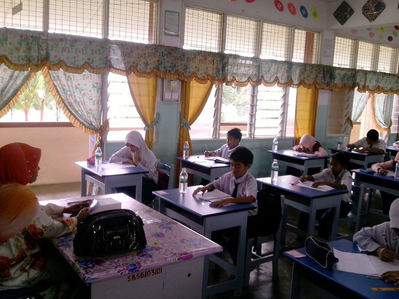 SK SERI BERANG: PEPERIKSAAN PERCUBAAN UPSR 2011