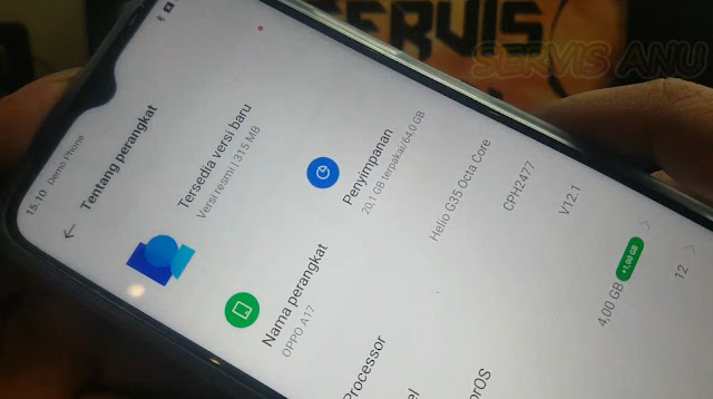Cara Hapus / Unlock Demo Phone Oppo A17 CPH2477 Clean 100% Via Remote Online