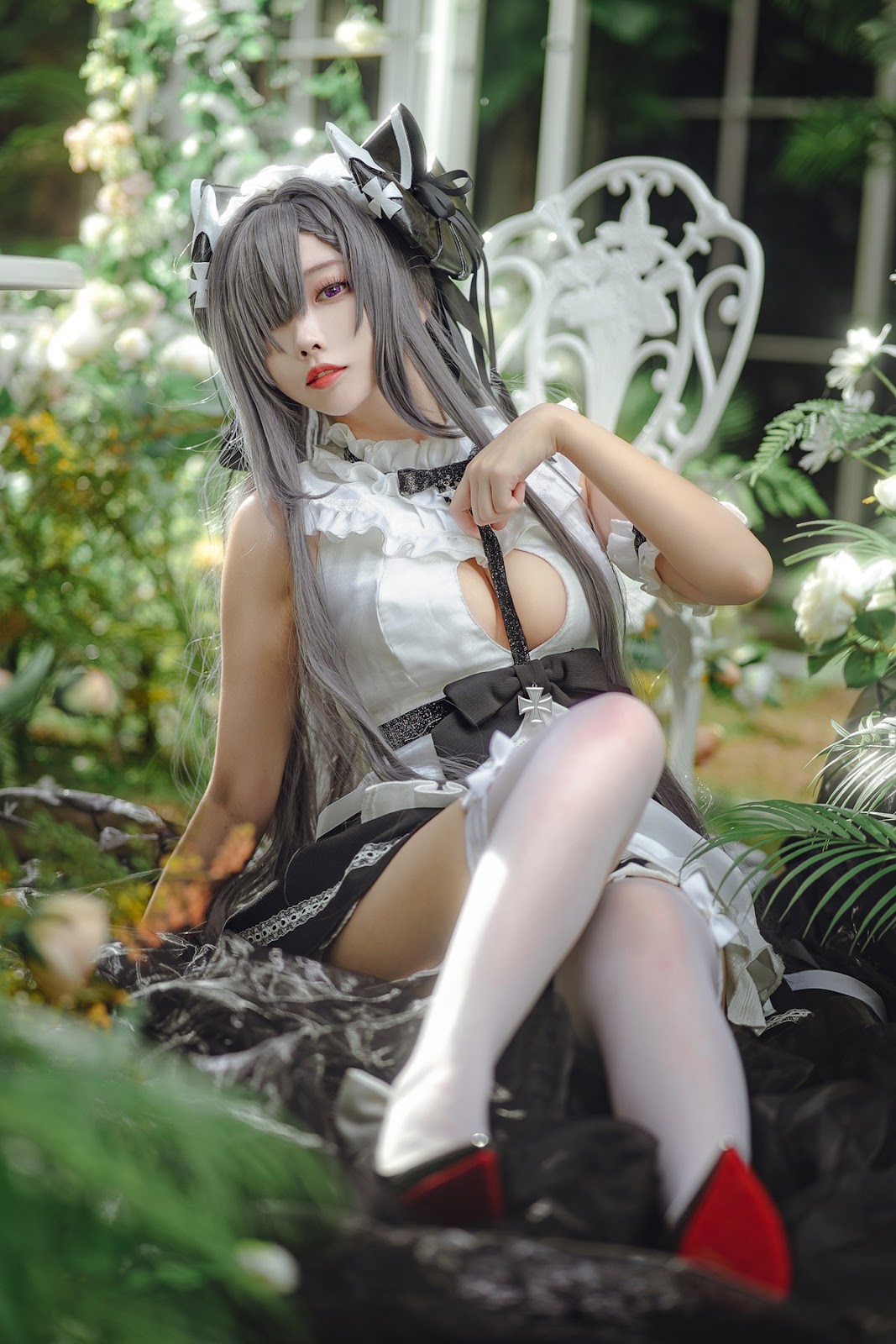 Cosplay 宮本桜 奥古斯特 女仆装