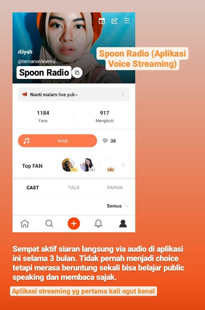 DUNIA APLIKASI LIVE STREAMING