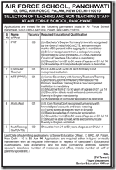 Air Force School - www.indgovtjobs.in