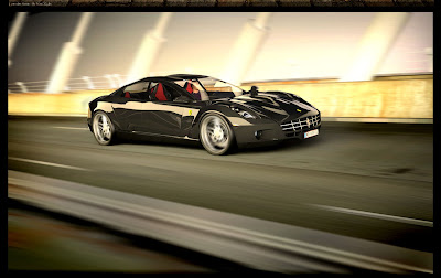 Ferrari Four-Door Coupe Study