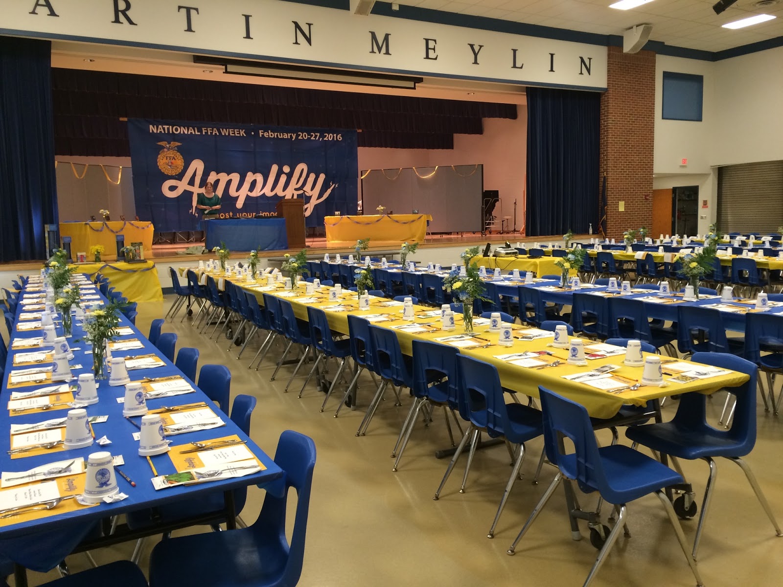 Tate Talks of Ag The banquet  of the Garden Spot FFA  