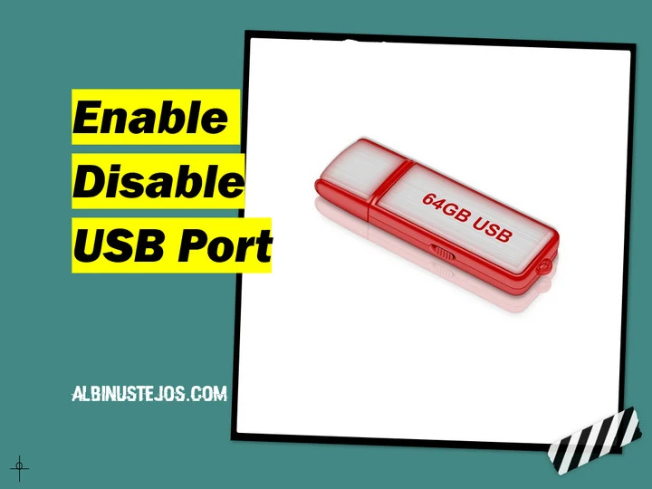 Cara Enable dan Disable USB Port Windows Terbaru