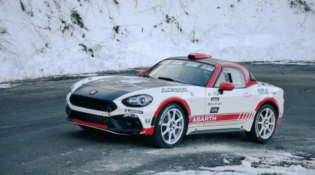 Fiat Launches Abarth 124 GT, Rally Car Adaptation Display