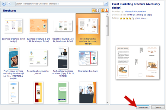 Brochure Using Microsoft Word2