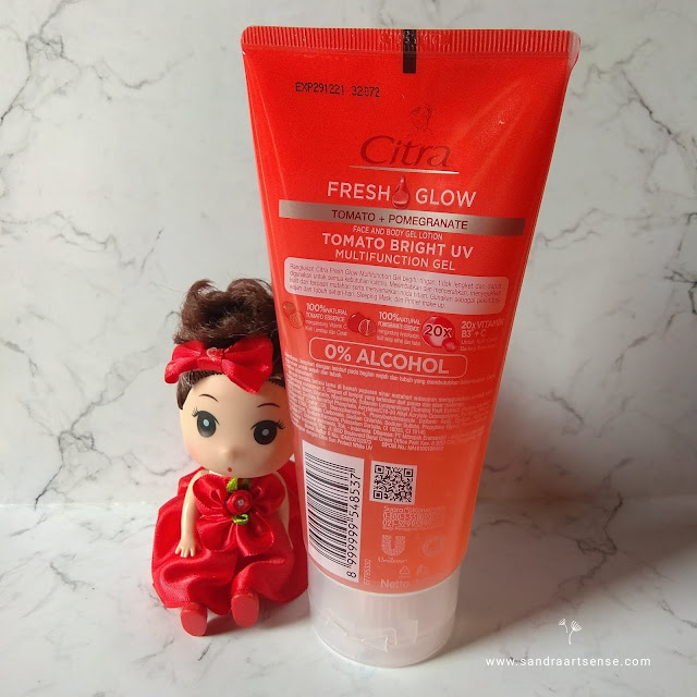 Review Citra Multifunction Gel Tomato + Pomegranate