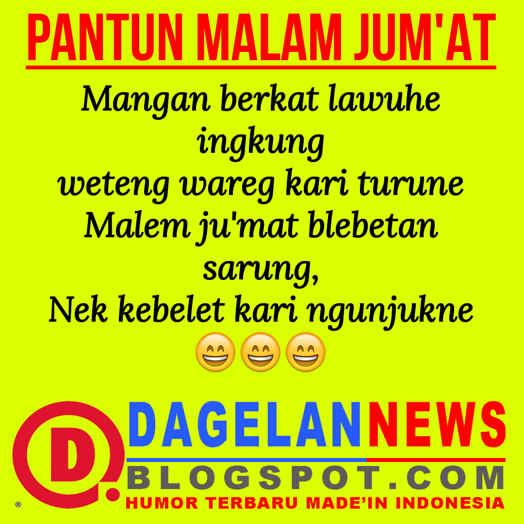 PANTUN LUCU KONYOL MALJUM - DAGELAN NEWS