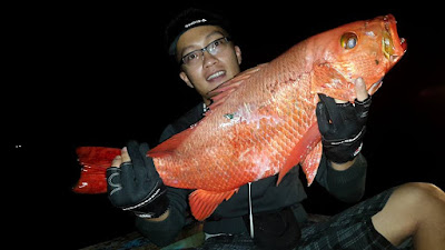 spot ikan kakap merah di padang