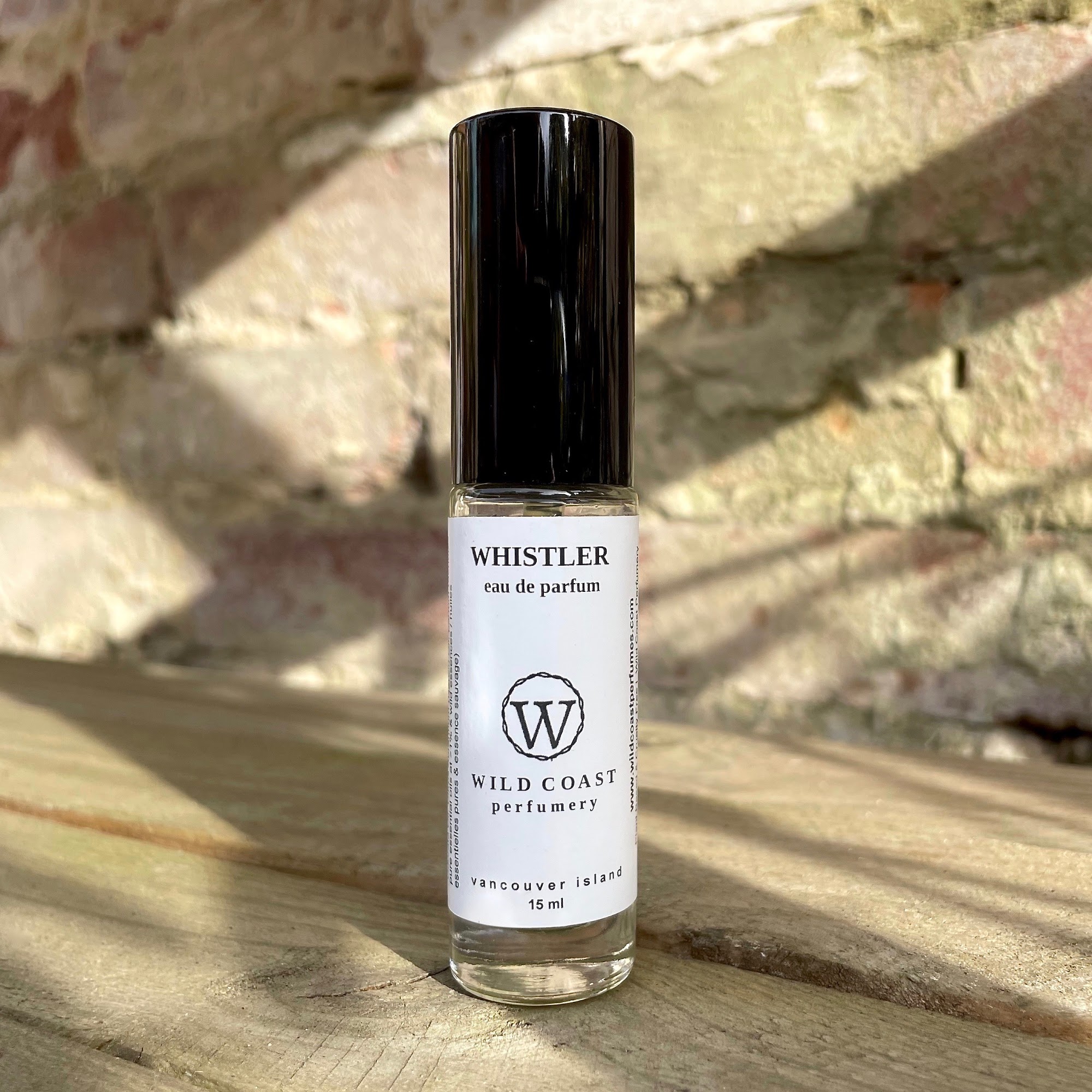 Wild Coast Perfumery bottle of Whistler perfume